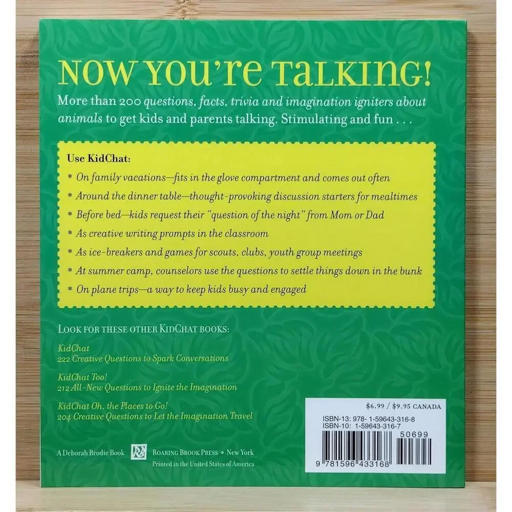 KidChat Gone Wild! - 202 Creative Questions to Unleash‎ the Imagination